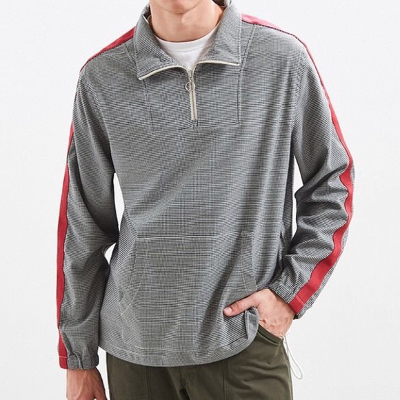 Urban Outfitters Other - Urban Outfitters | Houndstooth Mock-neck Popover